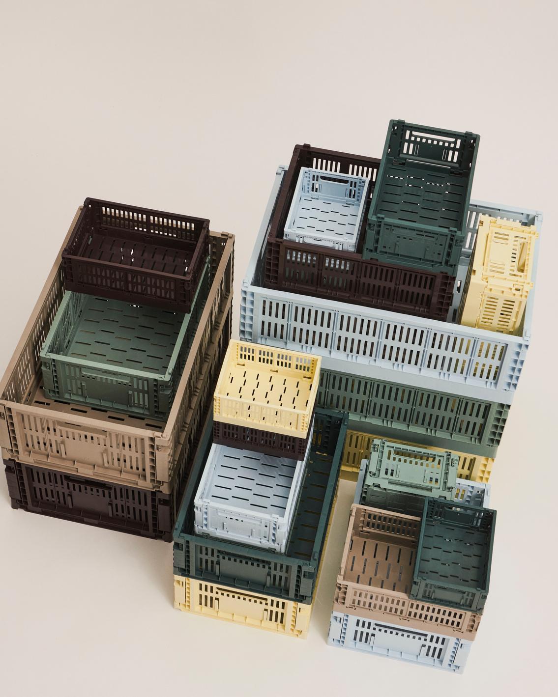 Colour Crate Mini kasse, 2 stk - Bordeaux