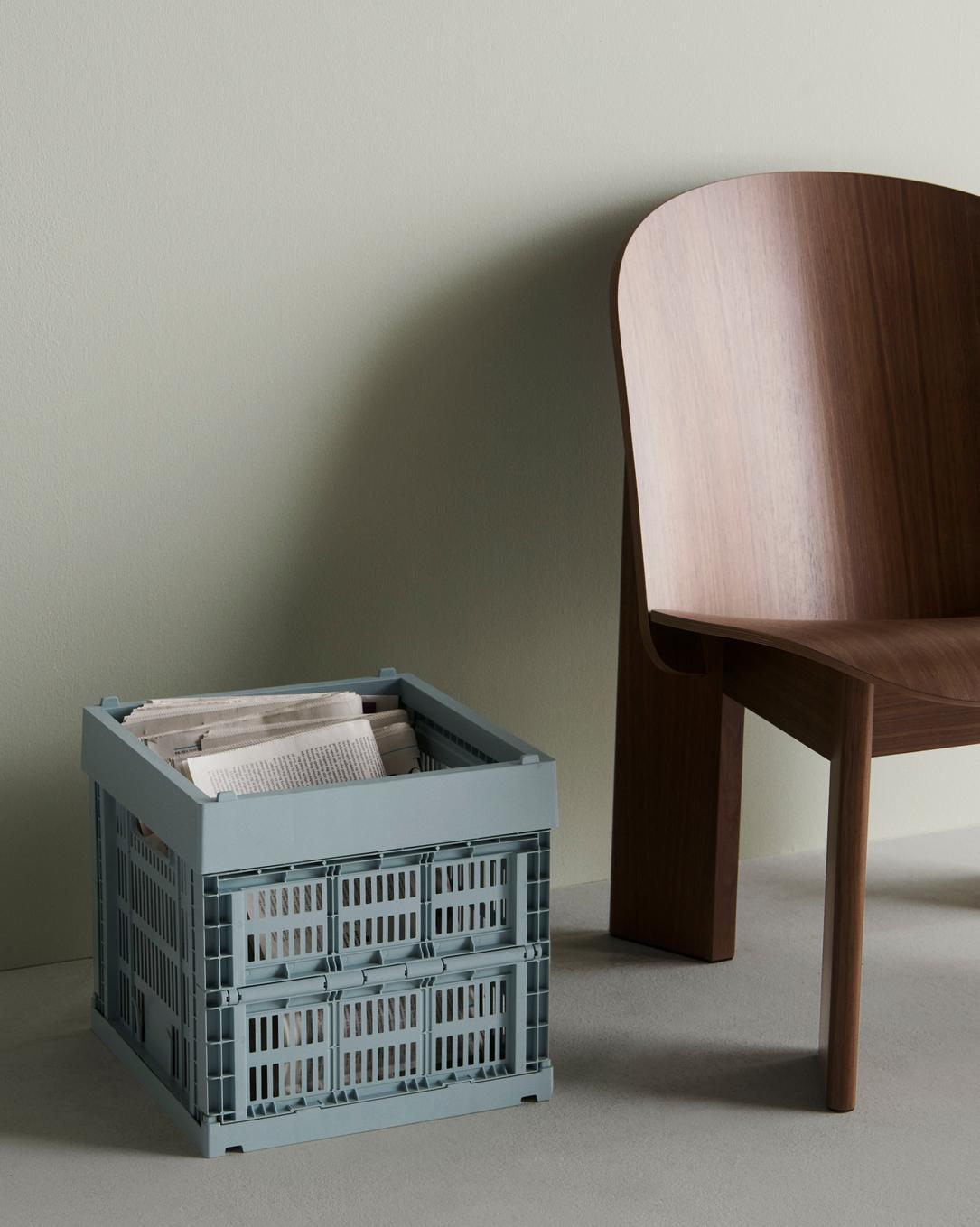 Colour Crate Cube kasse - Dusty blue