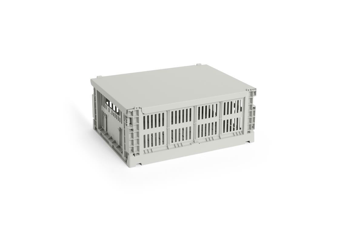 Colour Crate Metal låg - Grey