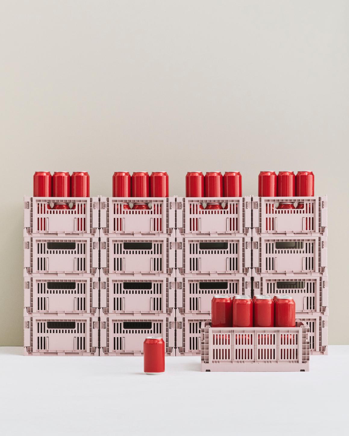 Colour Crate kasse, M - Blush