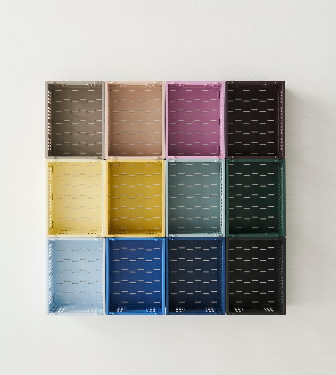 Colour Crate Mini kasse, 2 stk - Dark blue
