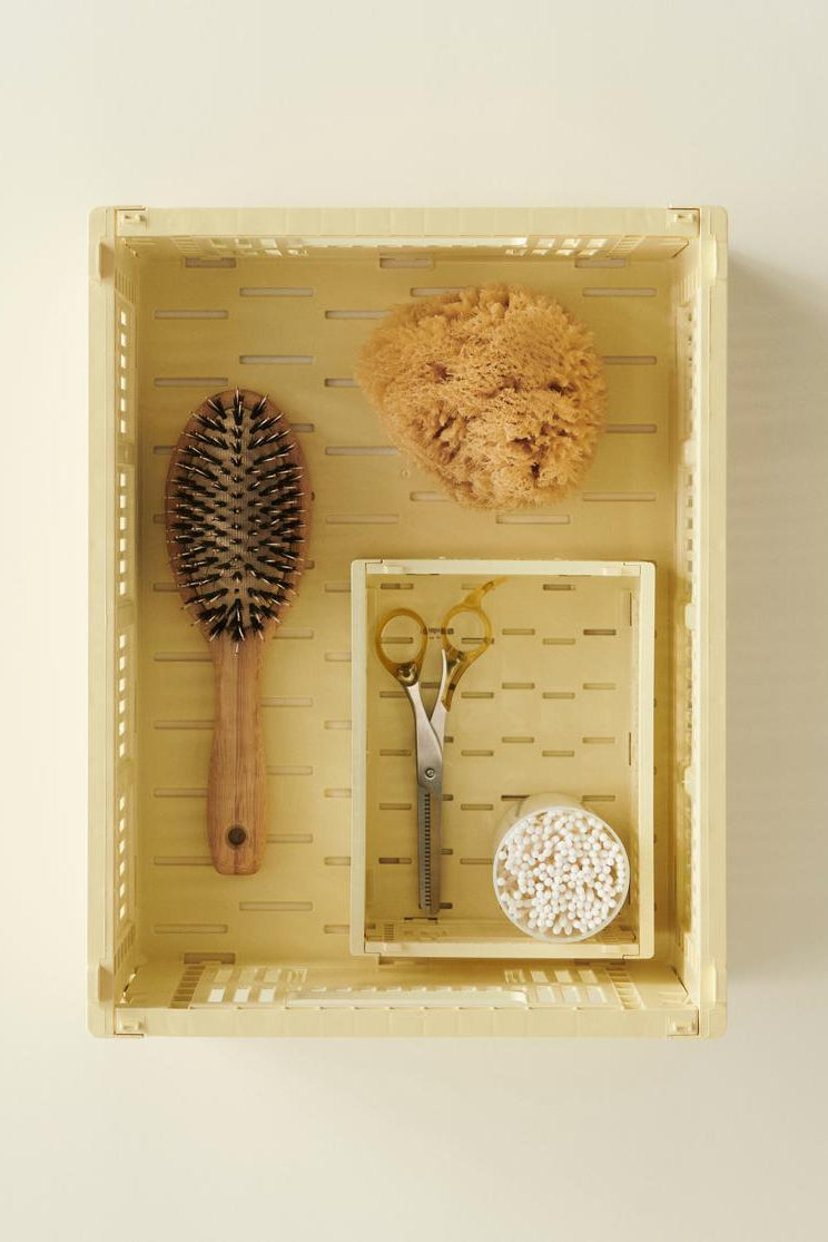 Colour Crate kasse - Light yellow