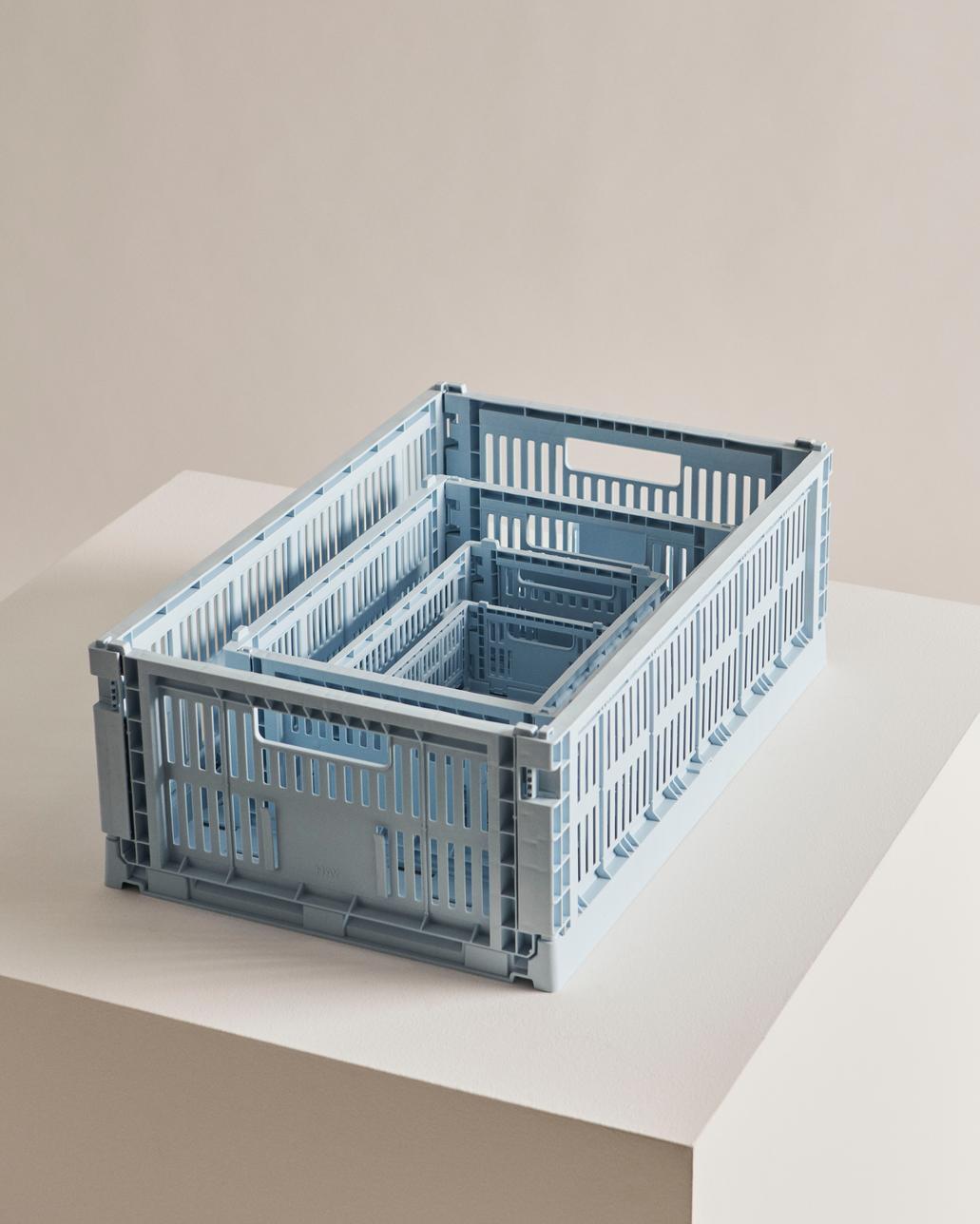 Colour Crate kasse - Soft blue