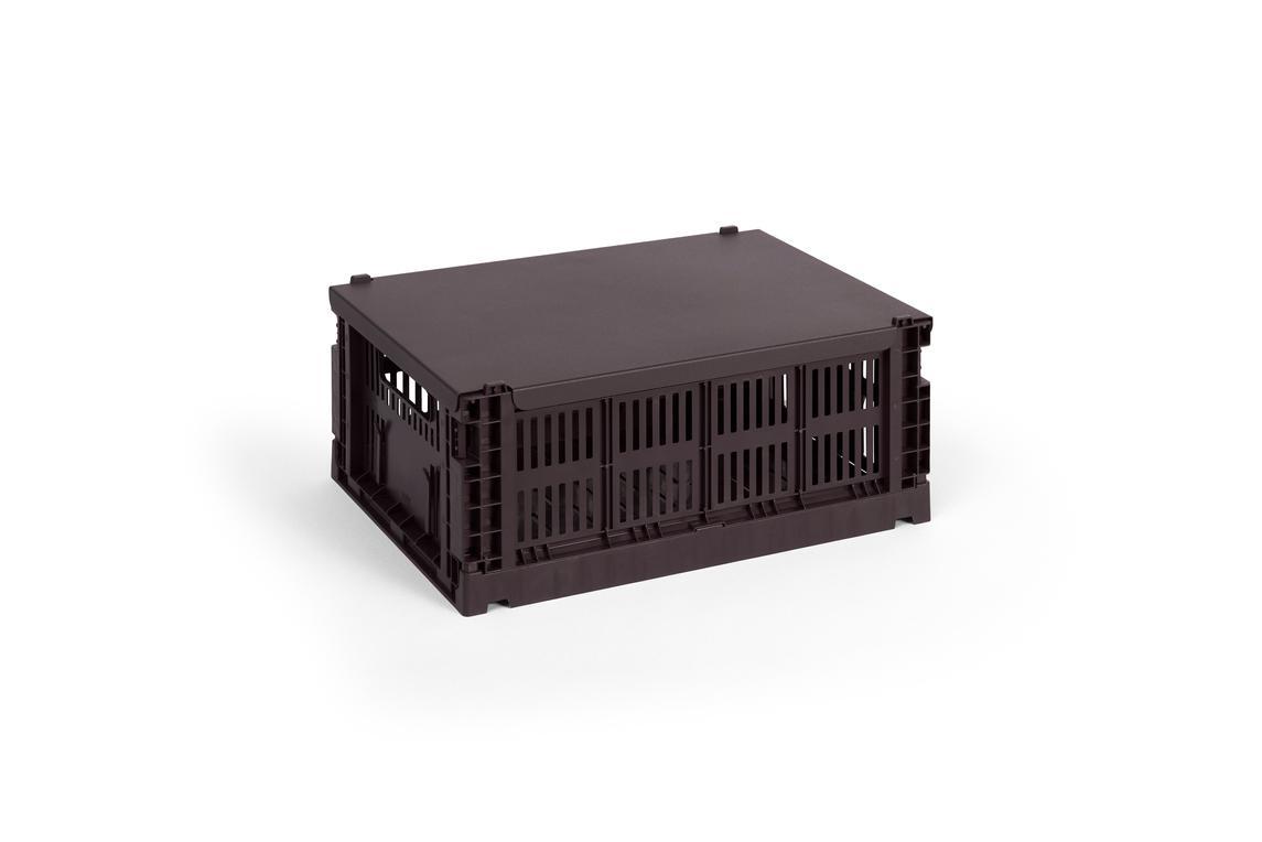 Colour Crate Metal låg - Bordeaux
