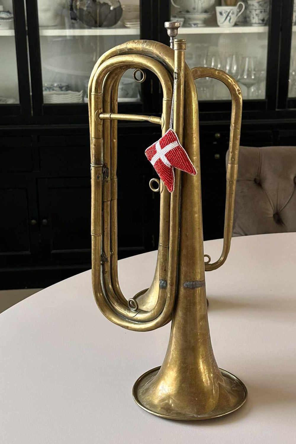 Flag m. snor juleophæng