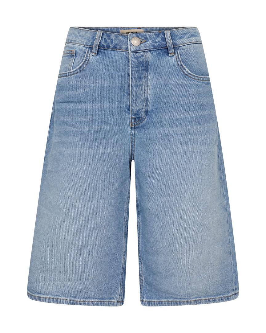 Mathilde Denim Shorts - Light Blue