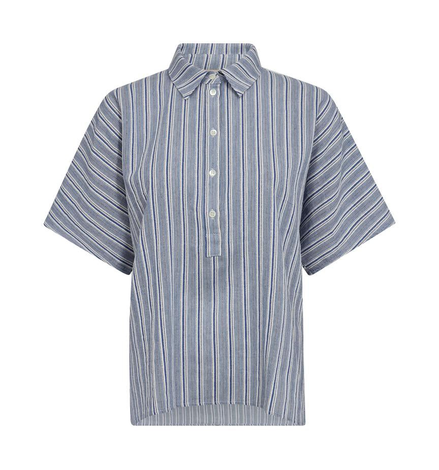 Lowana Friz Stripe kortærmet skjorte - Regatta