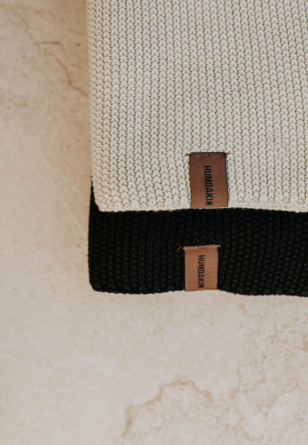 Coal karklud, økologisk bomuld - 28x28 cm.