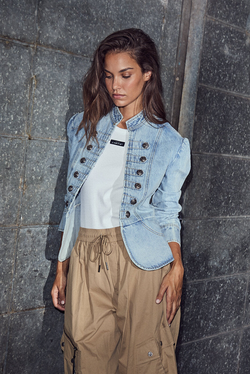 Unifarm denimjakke – Bleach Denim
