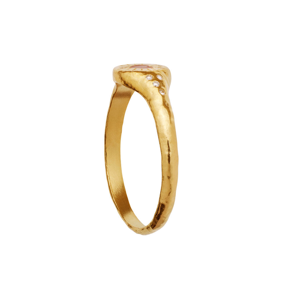 Hayali Ring - Guldfarvet