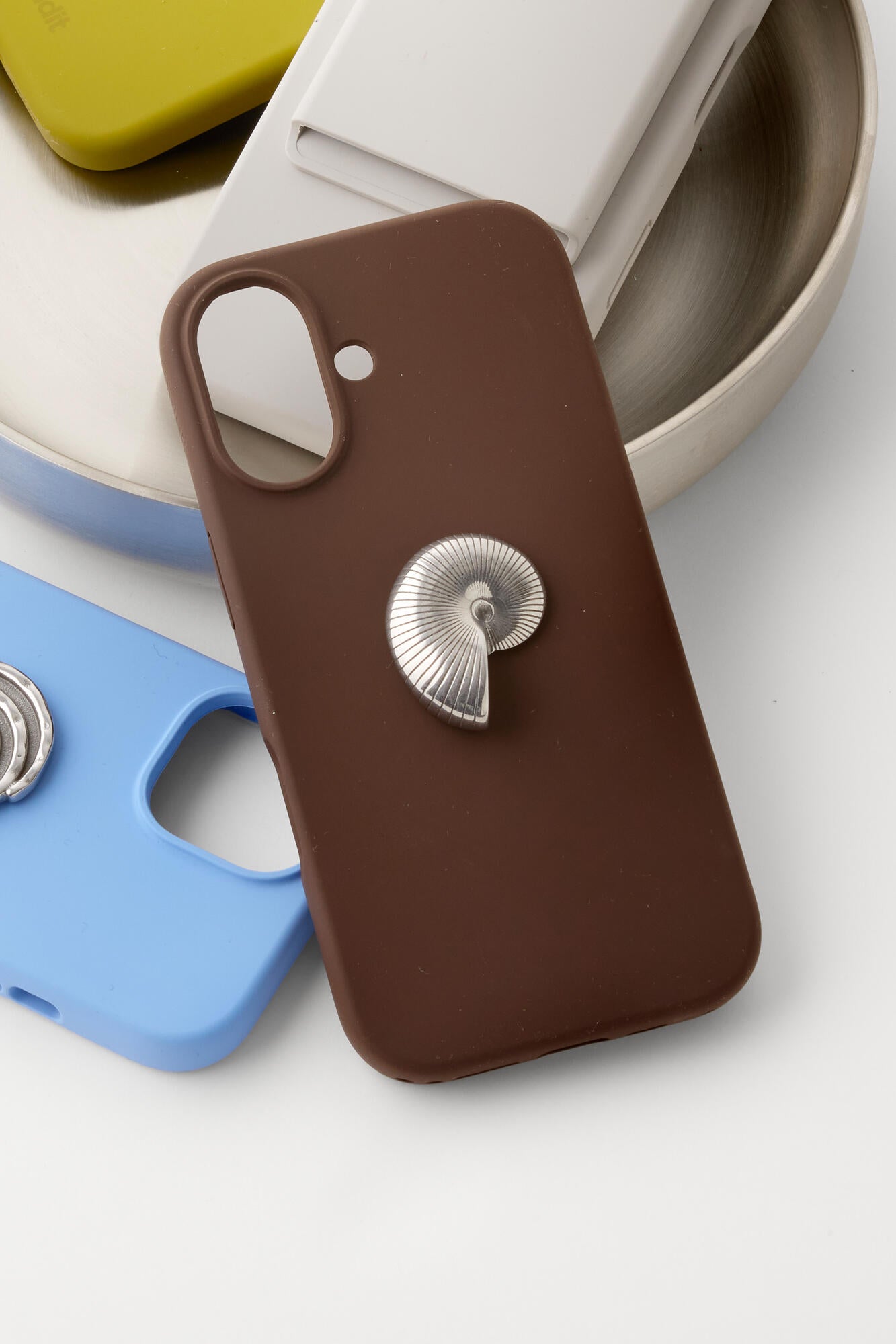 Shell Metal Sticker - Stainless Steel