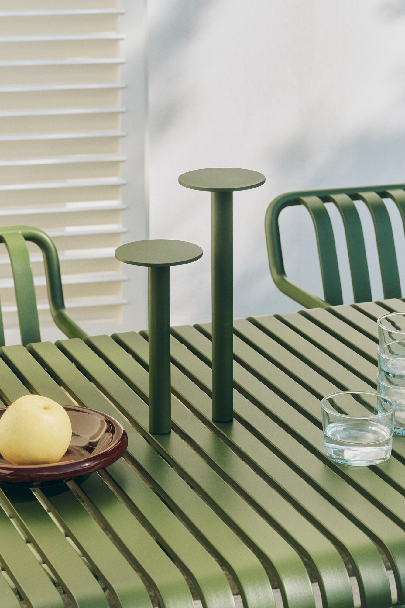 Host Portable lampe, H30 cm - Olive