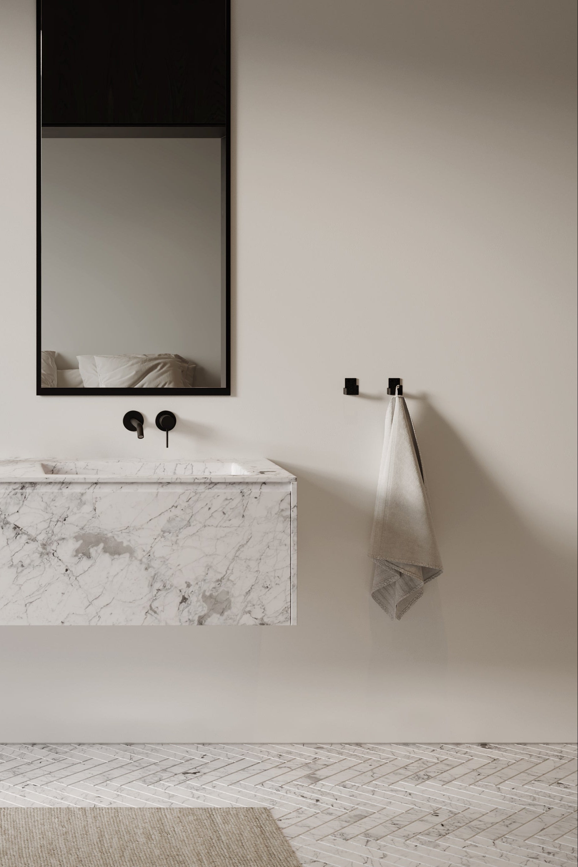 Bath krog, 2 stk - sort