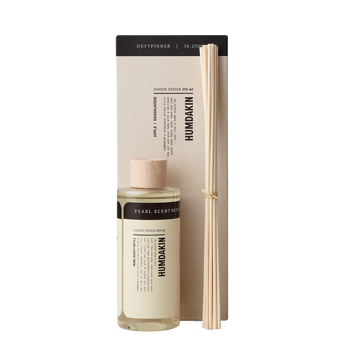 Duftpinde refill, Pearl - 250 ml.