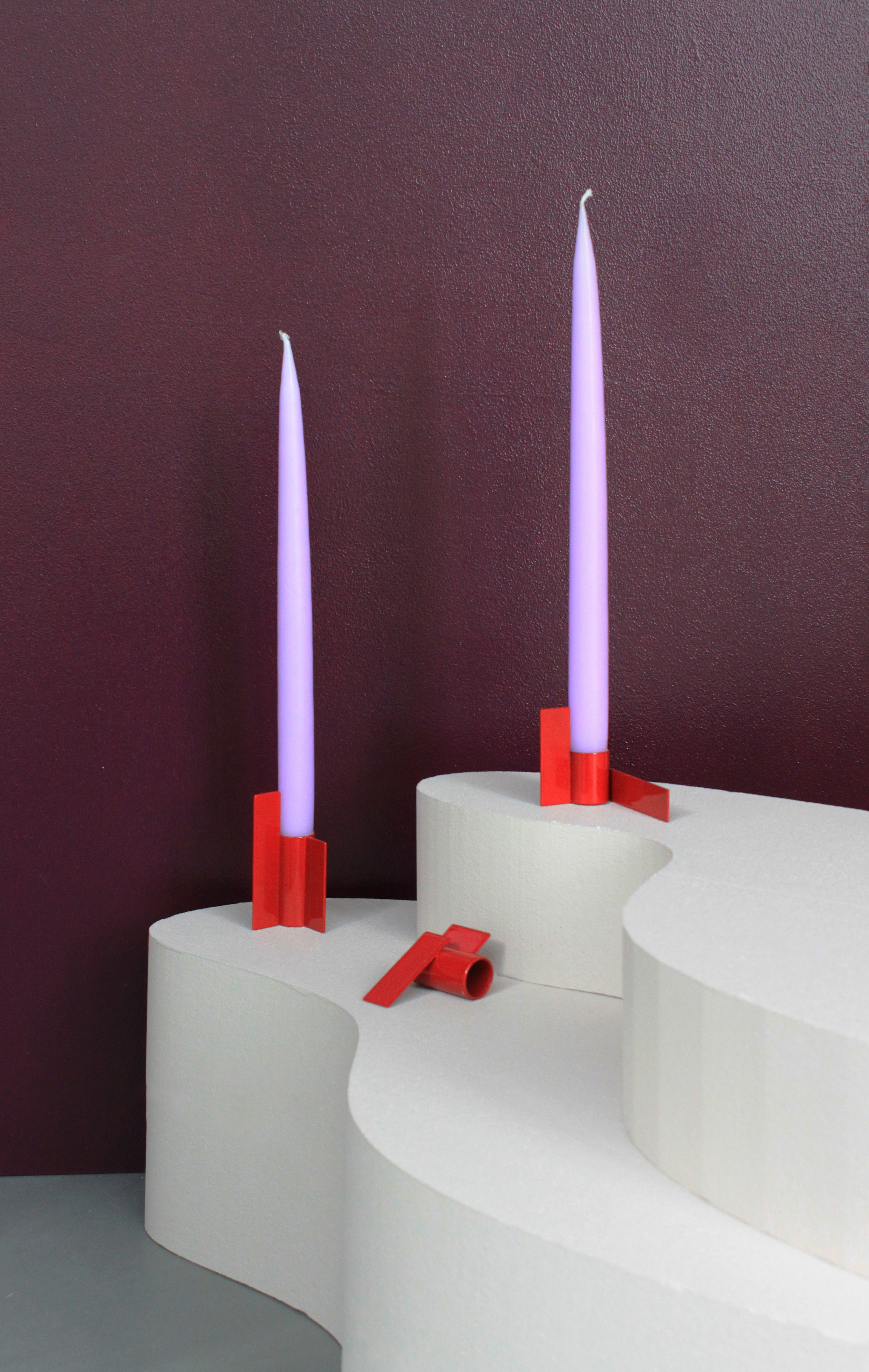 Icon lysestage 03 - rød