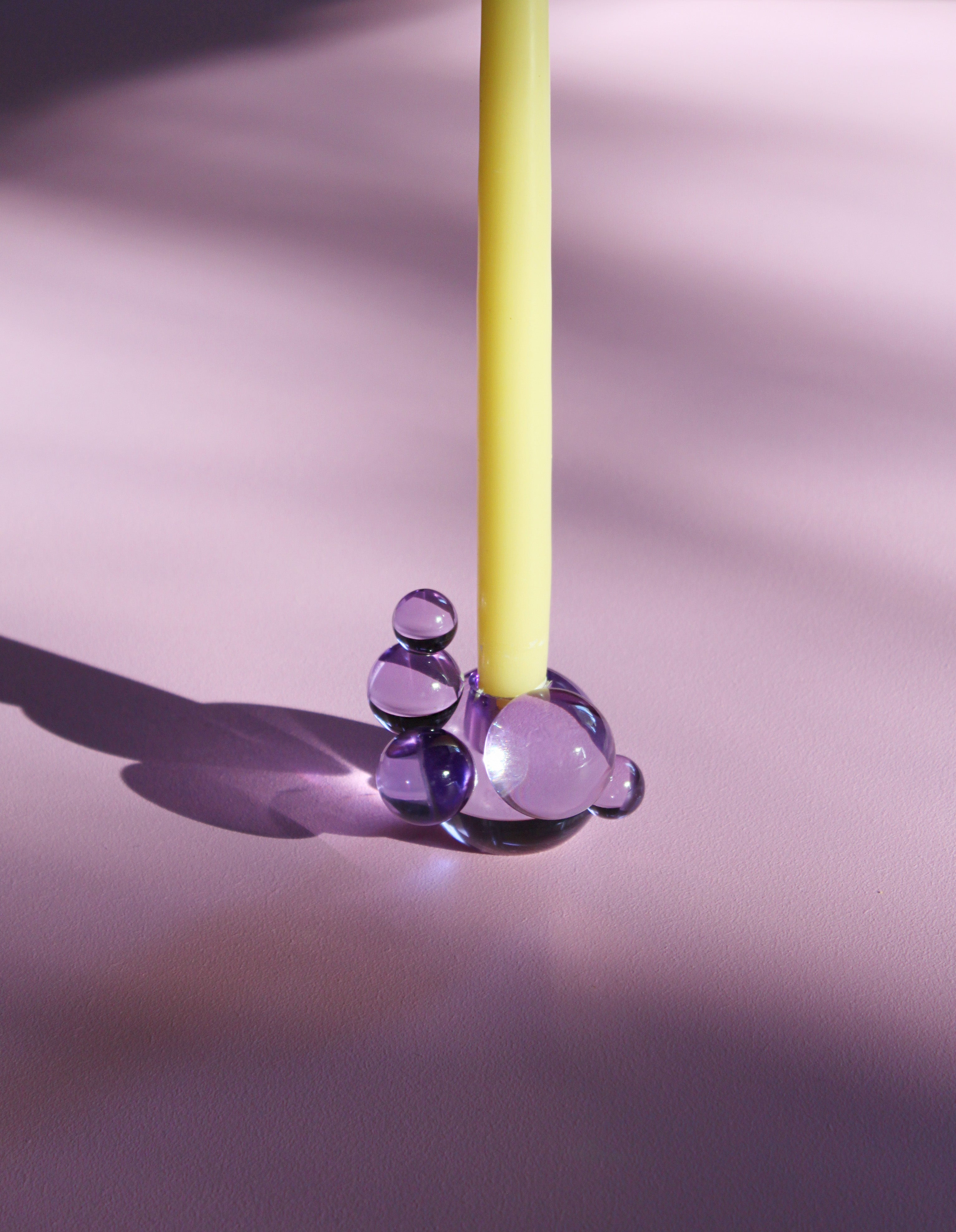 Bubble lysestage - lilla