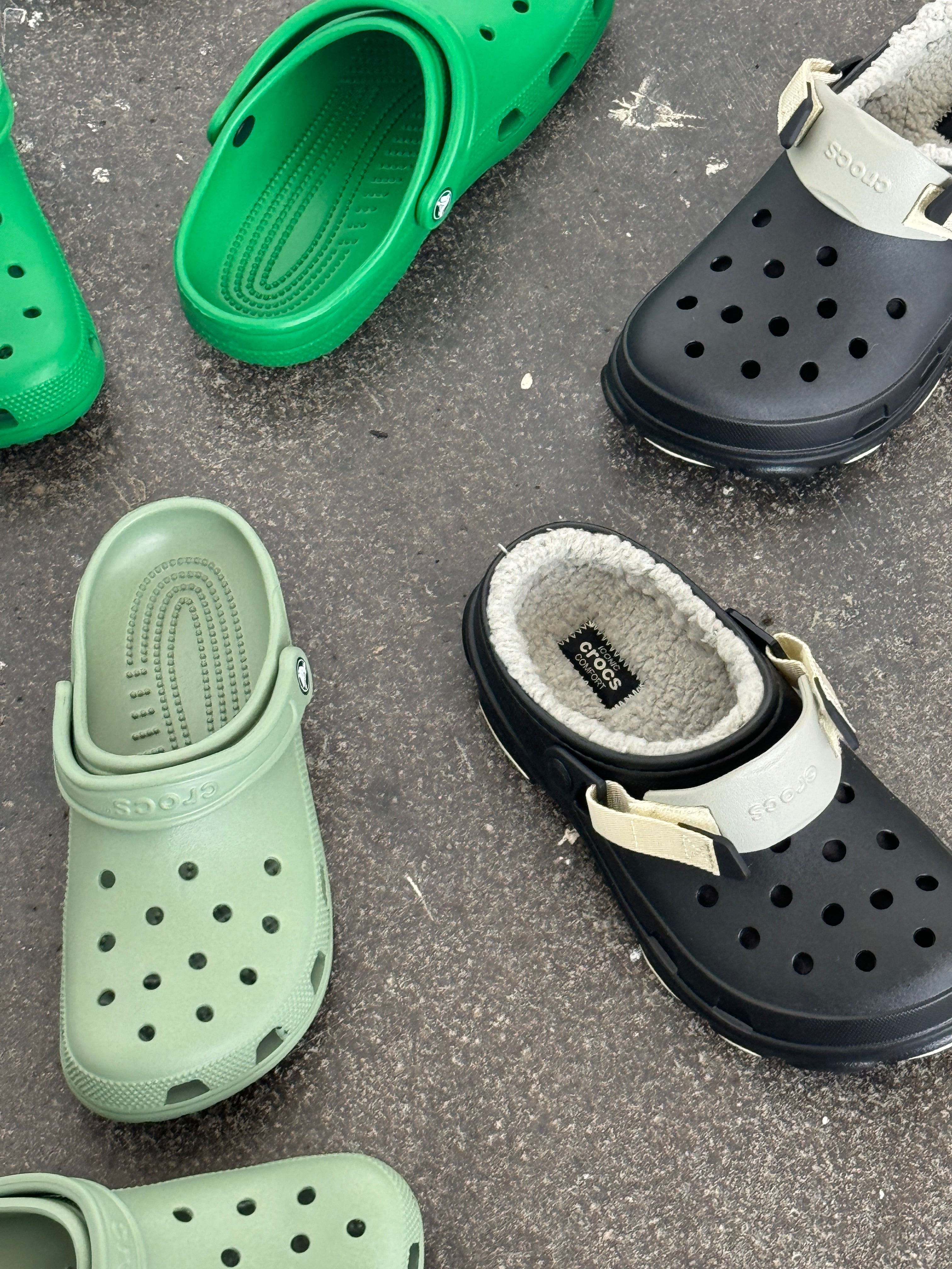 All Terrain Lined clogs - sort