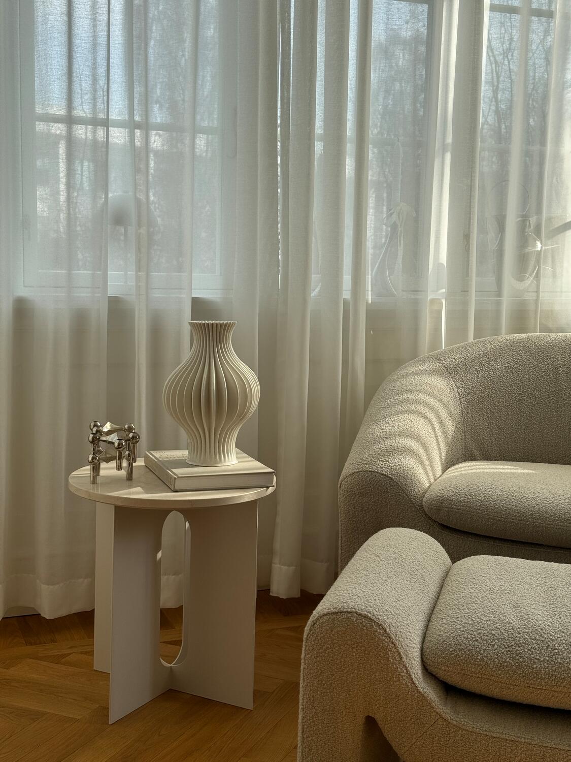 Forma vase, Pearl - H30 cm