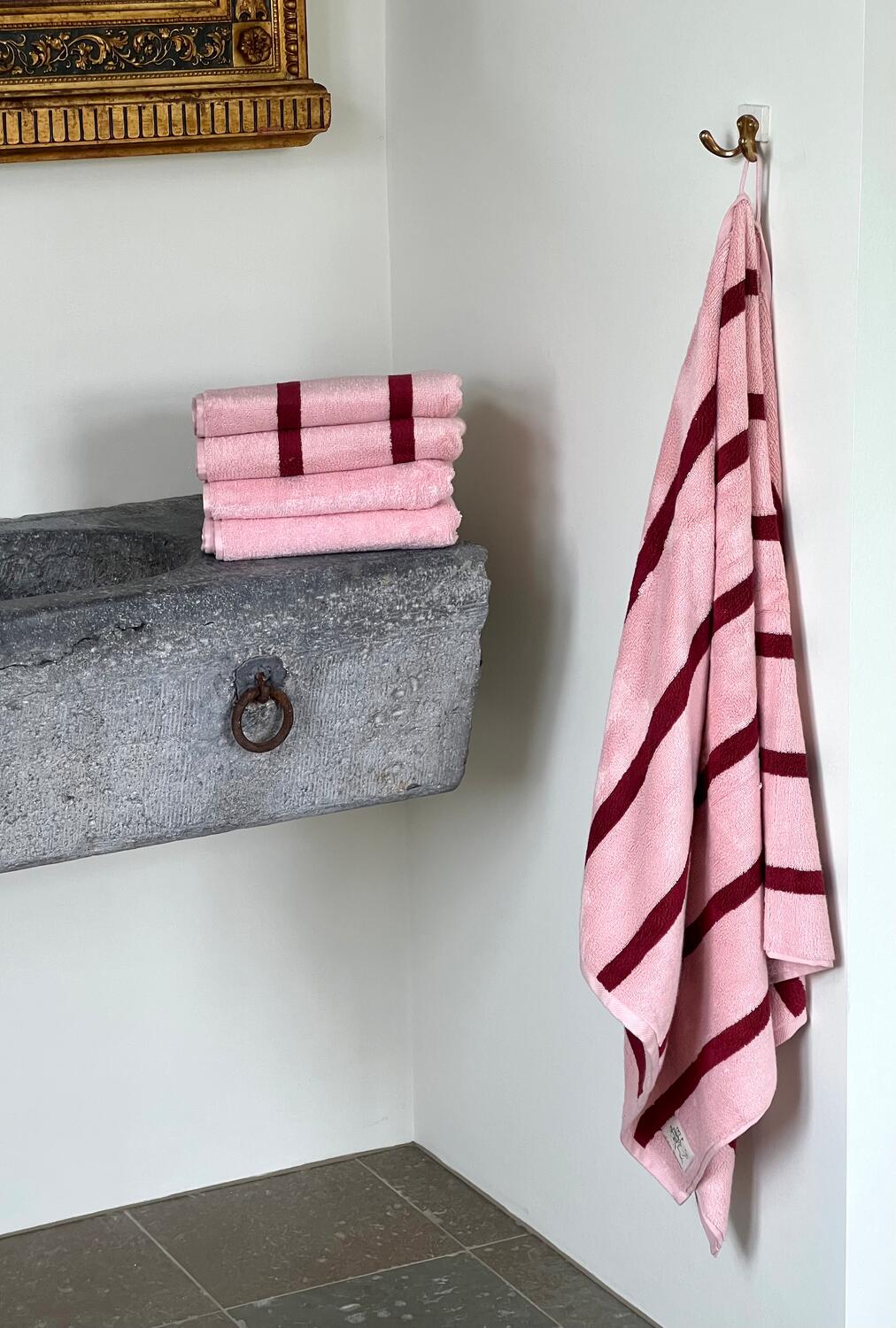 Stripe håndklæde - Miami/Venedig