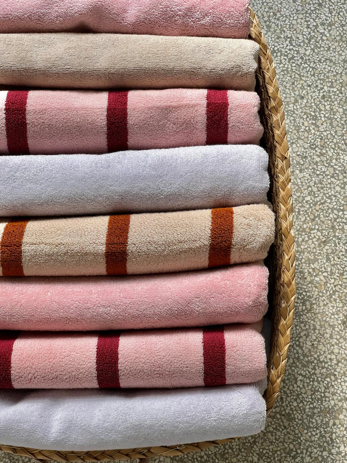 Stripe håndklæde - Miami/Venedig