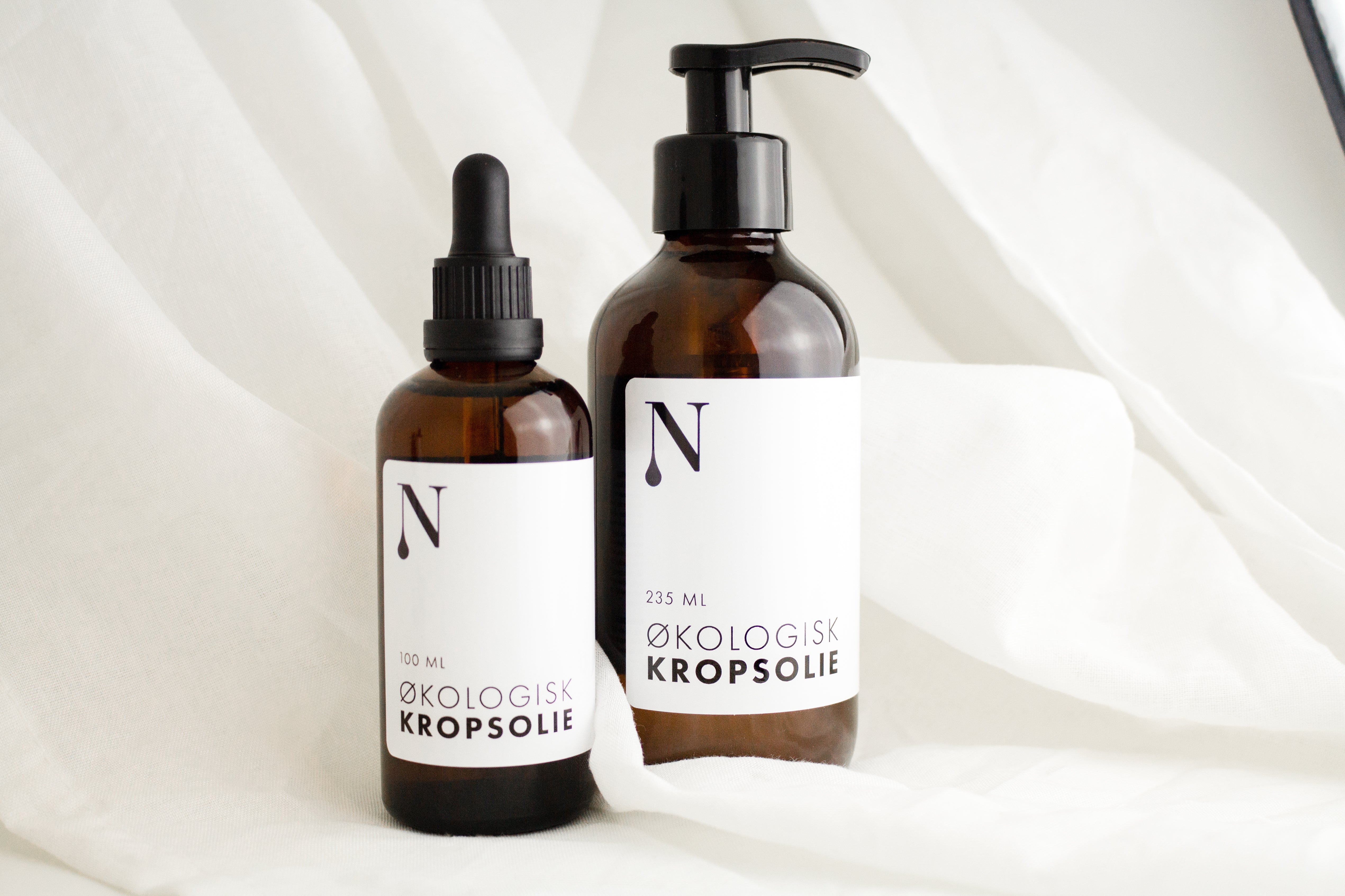 Økologisk kropsolie - 235 ml.