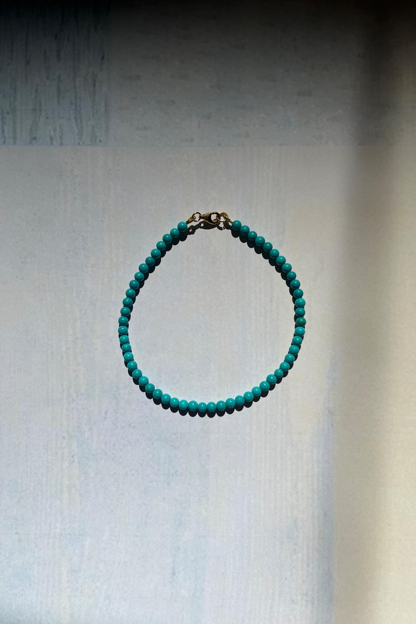 Perleankelkæde - Turquoise