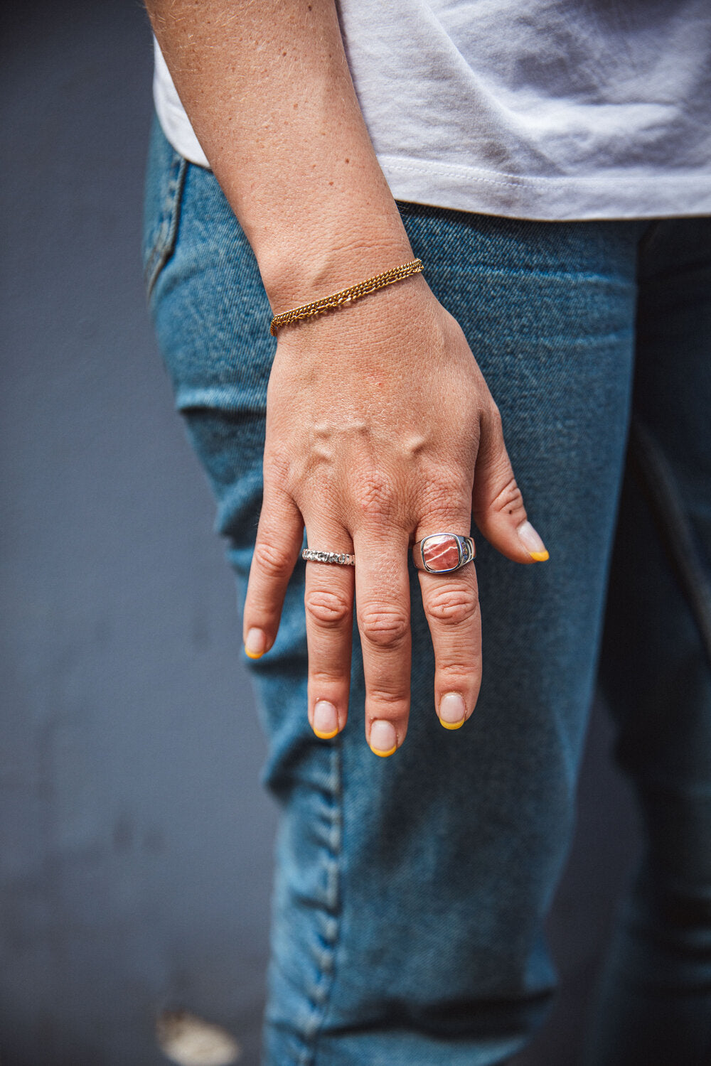 IX Crunchy Class ring - sølv