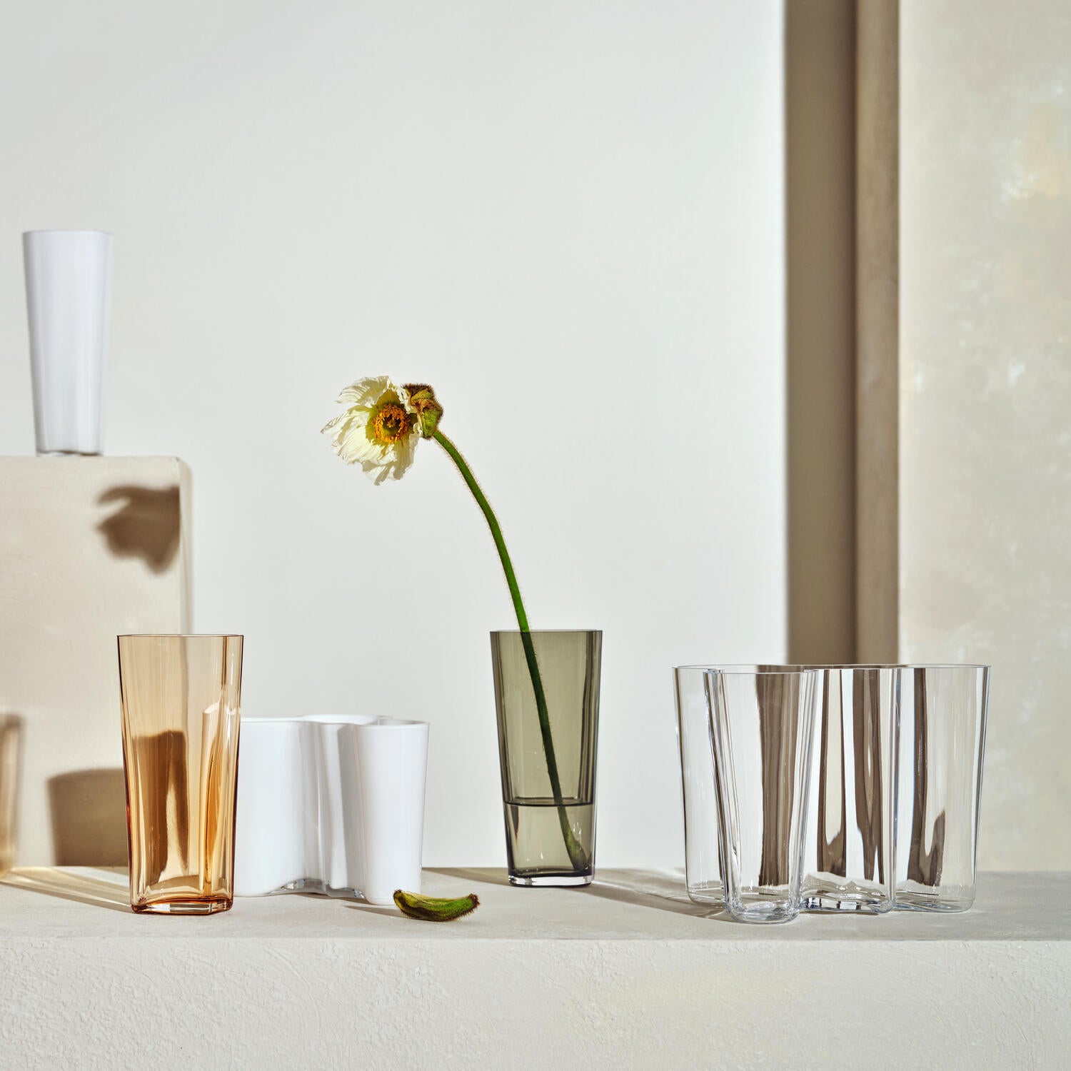 Aalto vase, Opal - H12 cm