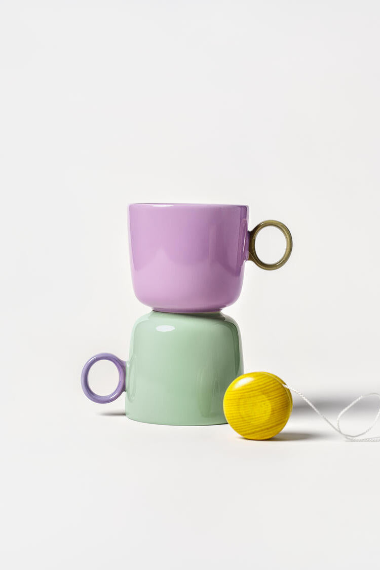 Play krus, mint/lilla - 0,35L