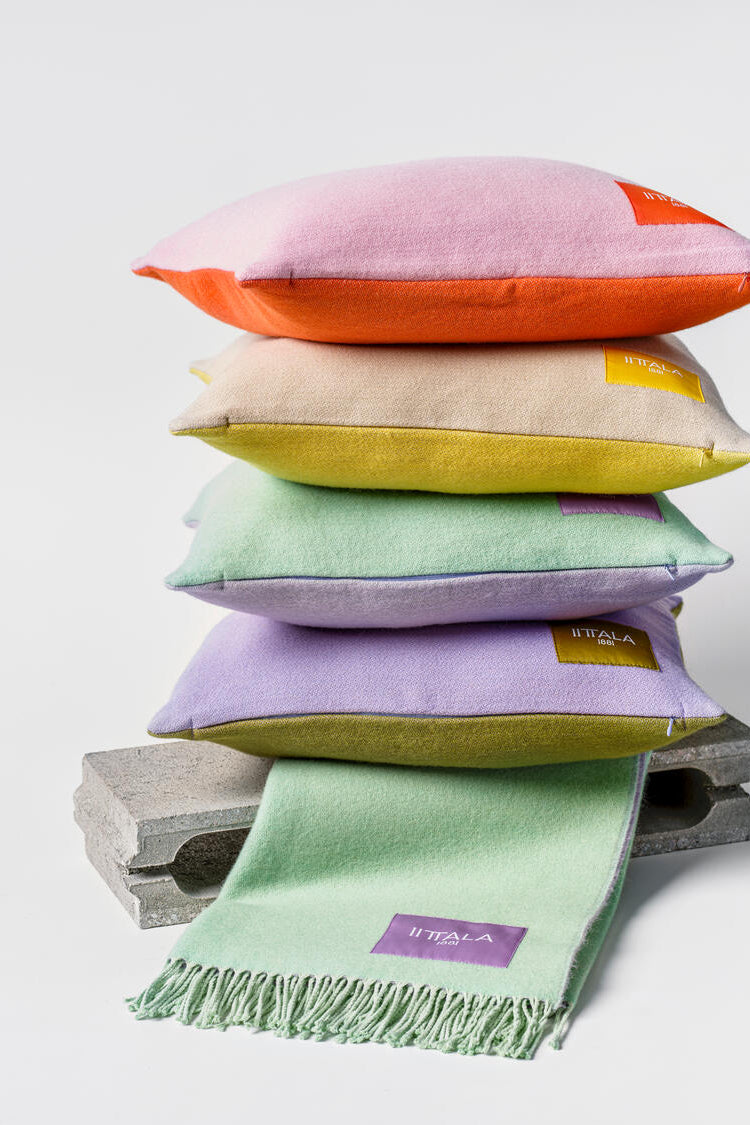 Play tæppe, mint/lilla - 130x180 cm