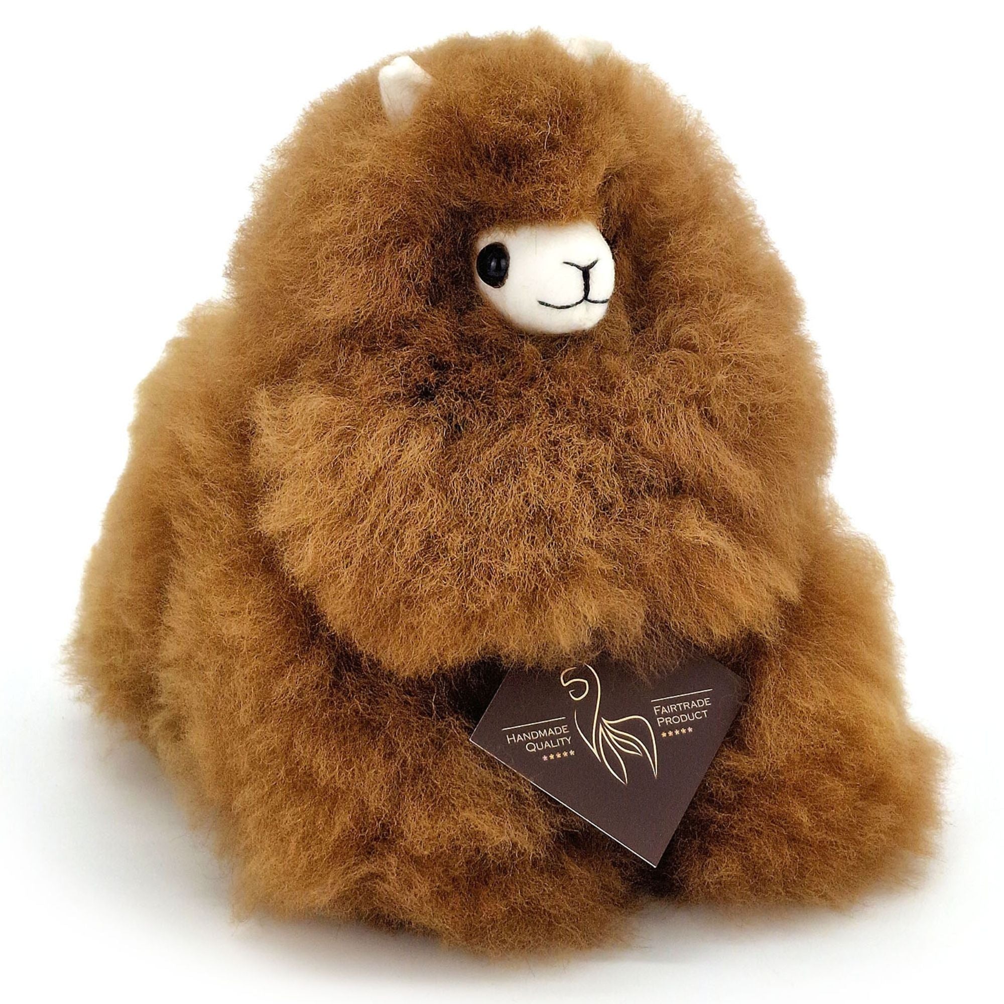 Alpaca Mini, Hazelnut - H15 cm.