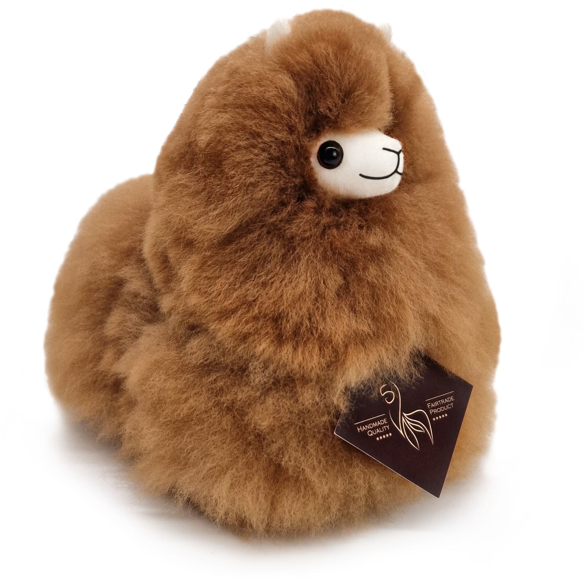 Alpaca Mini, Hazelnut - H15 cm.