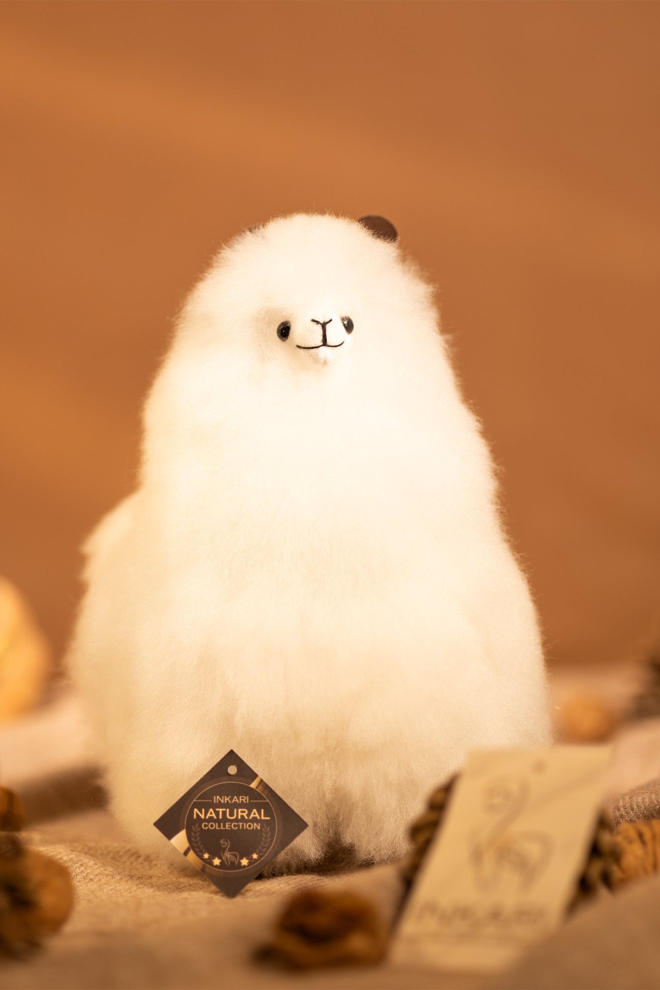 Alpaca Small, Ivory - H23 cm