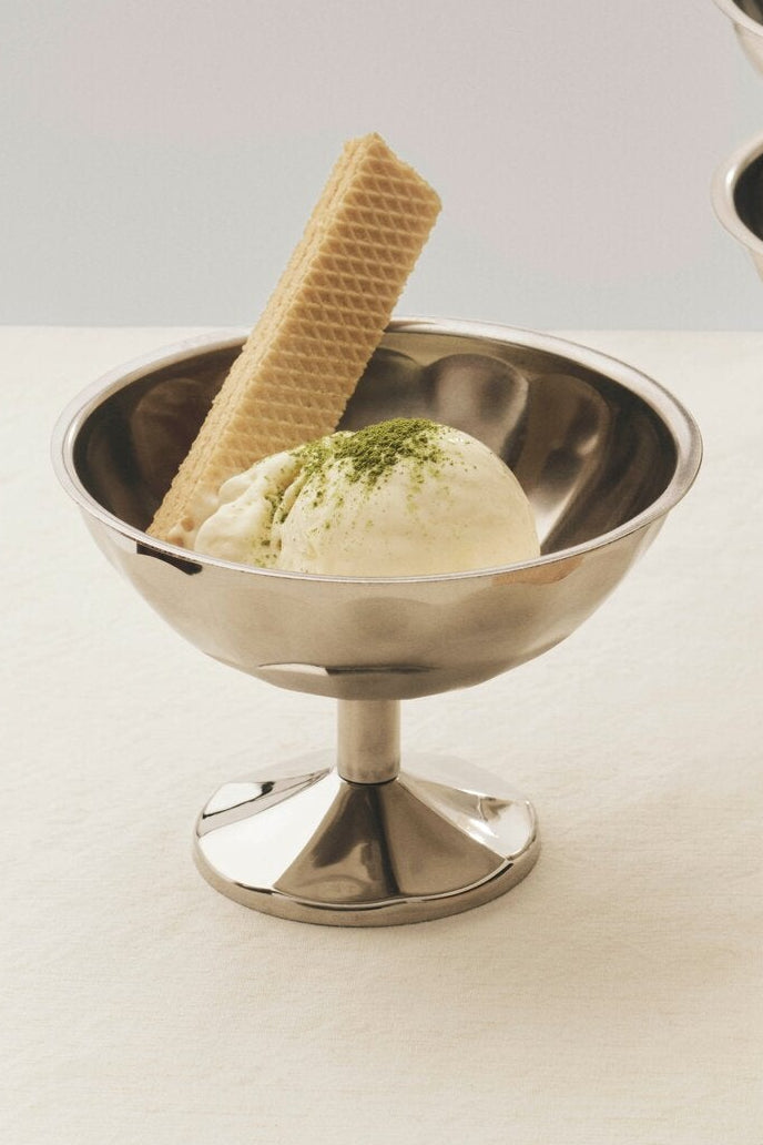 Italian Dessert skål, Steel - H8 cm