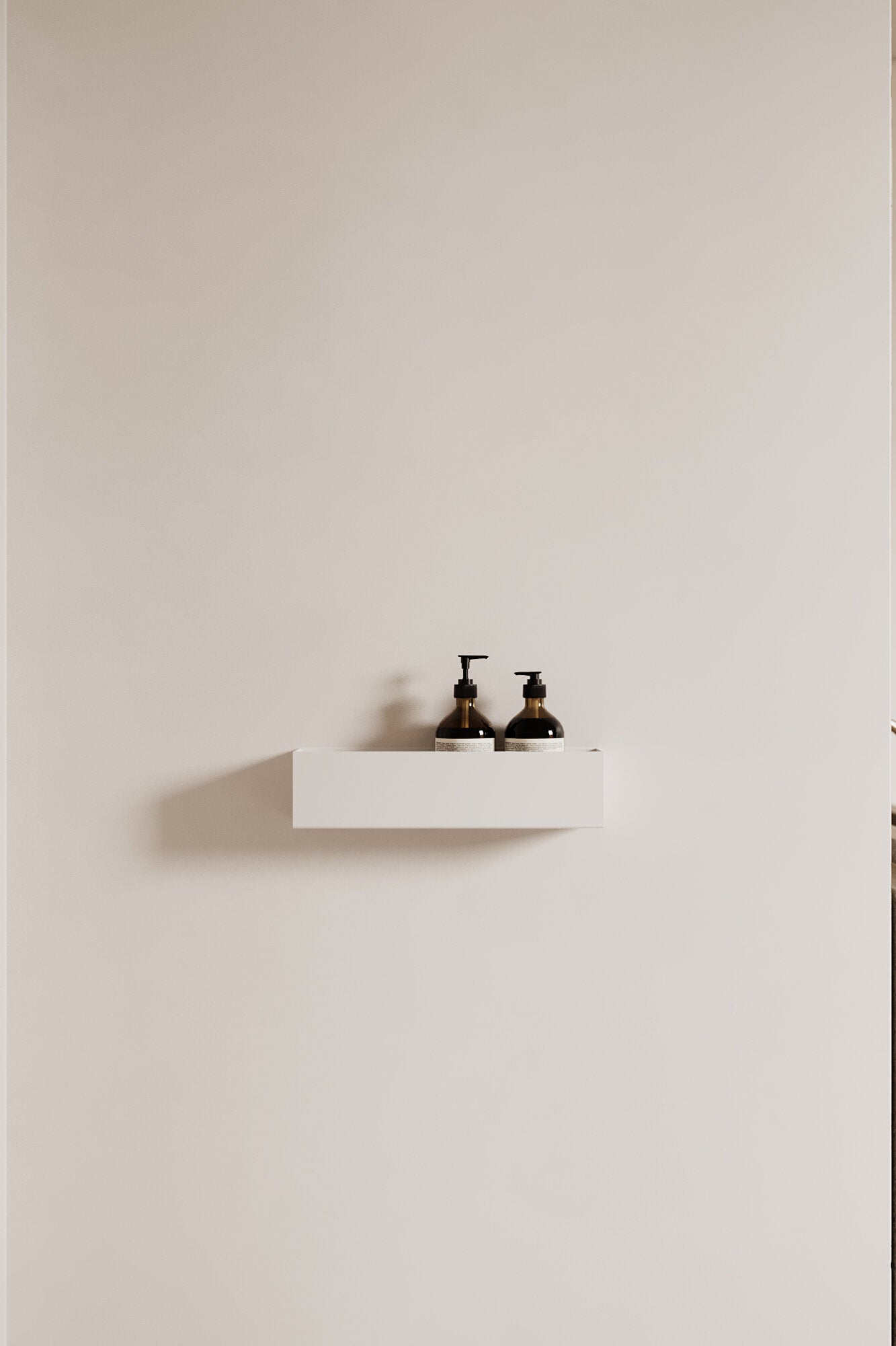 Bath hylde, L40 cm - hvid