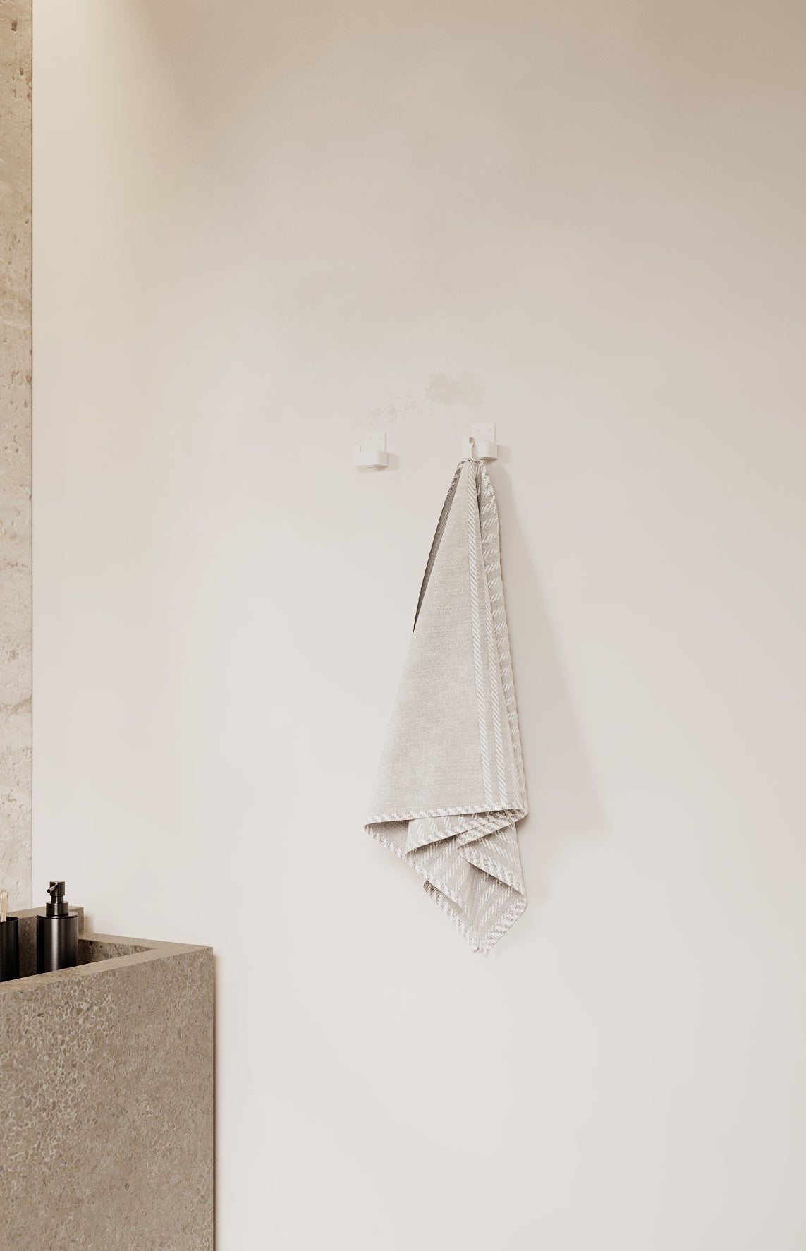 Bath krog, 2 stk - hvid