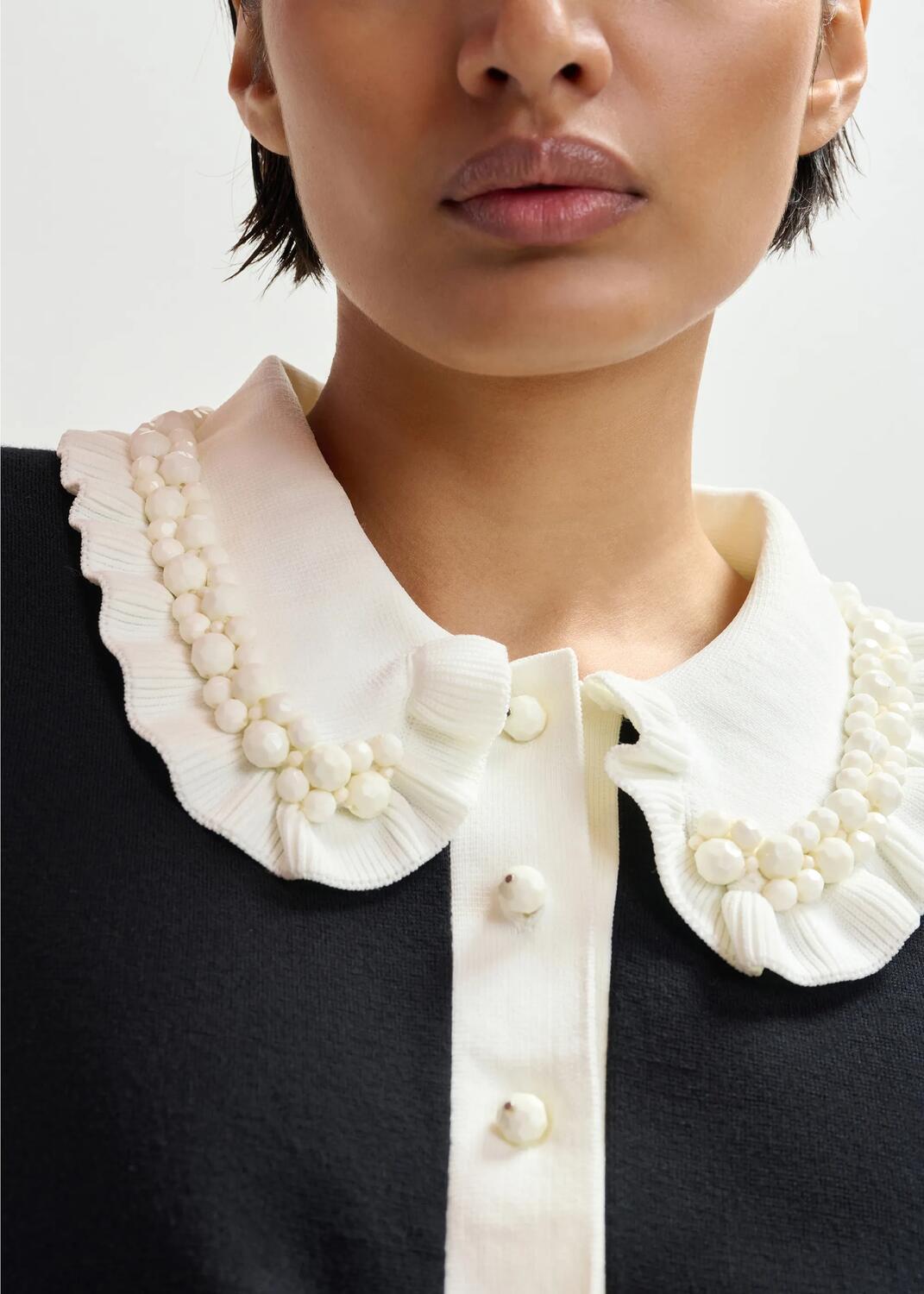 Jewelry polotrøje - sort