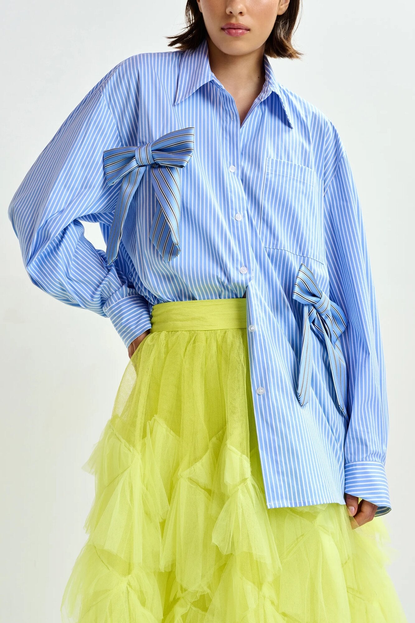 Jiwi skjorte - Combo1 Nile Blue J1NB