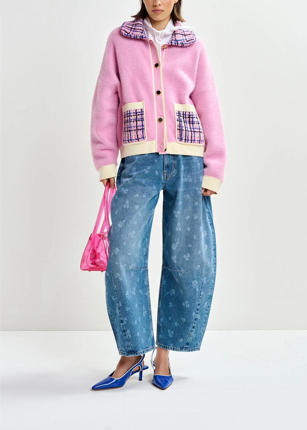 Joilu cardigan - Cotton Candy