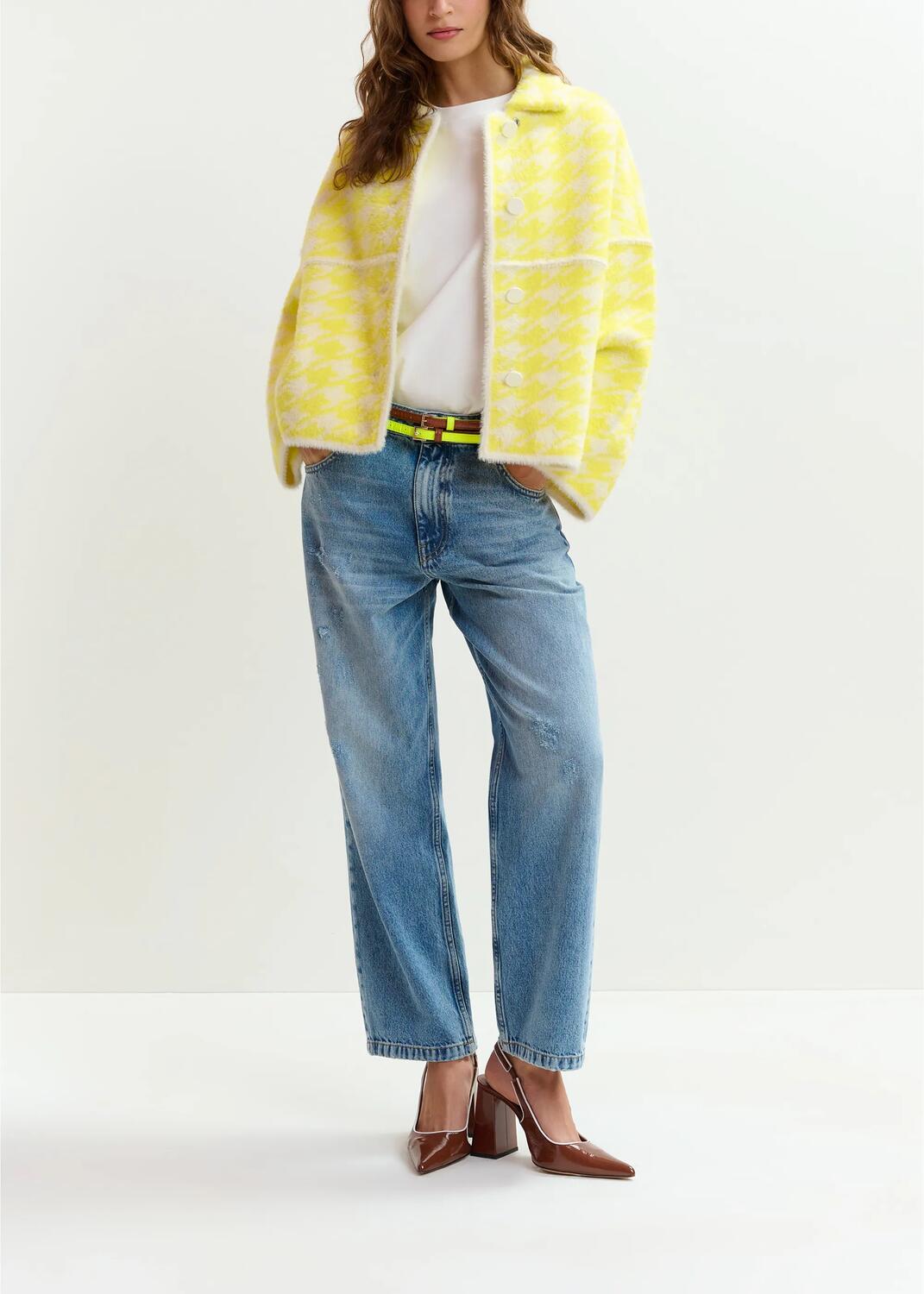 Joking cardigan - Combo2 Lemon Squeeze