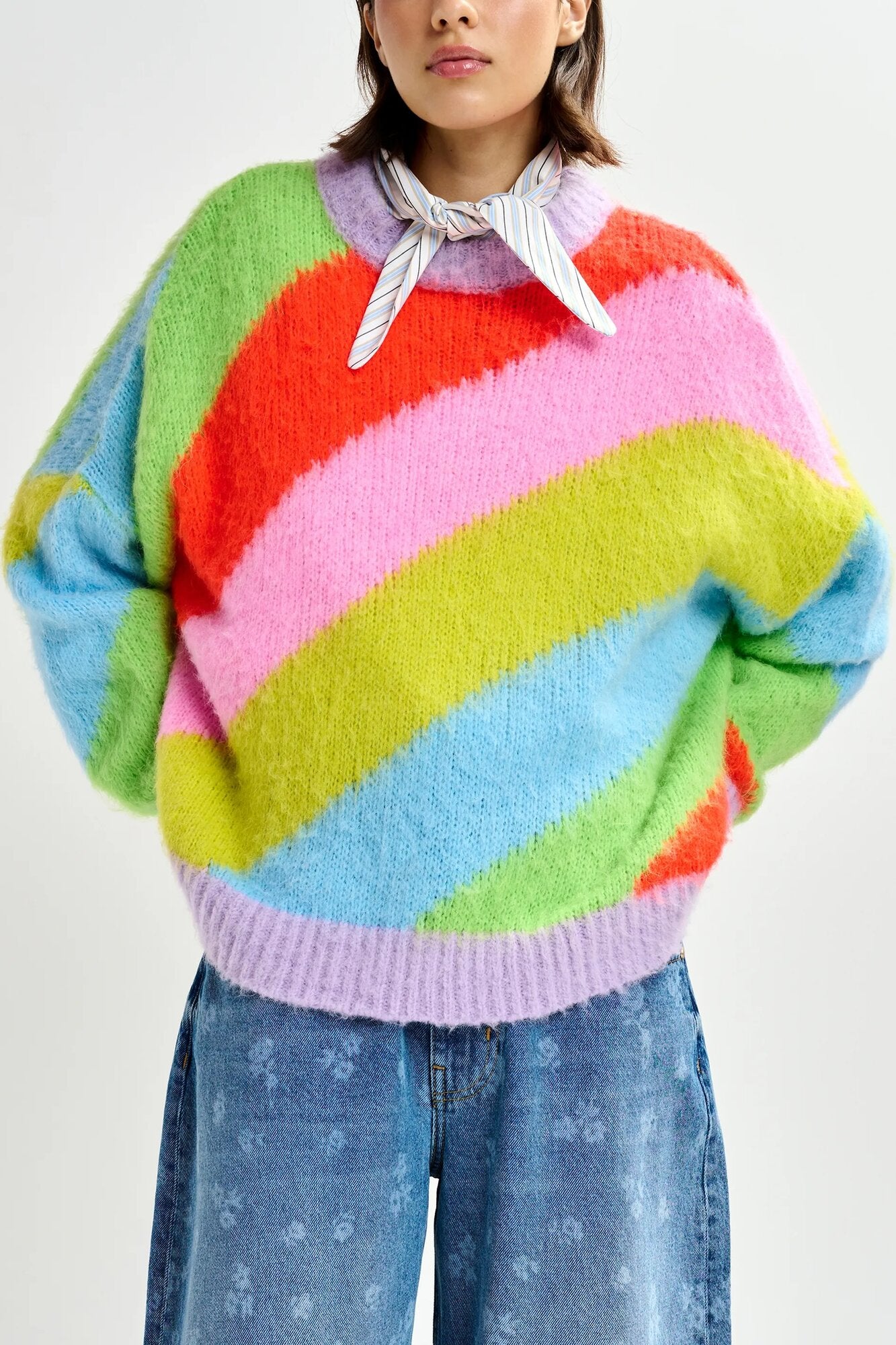 Jolor striktrøje - Combo1 Orange Brulee J1OB