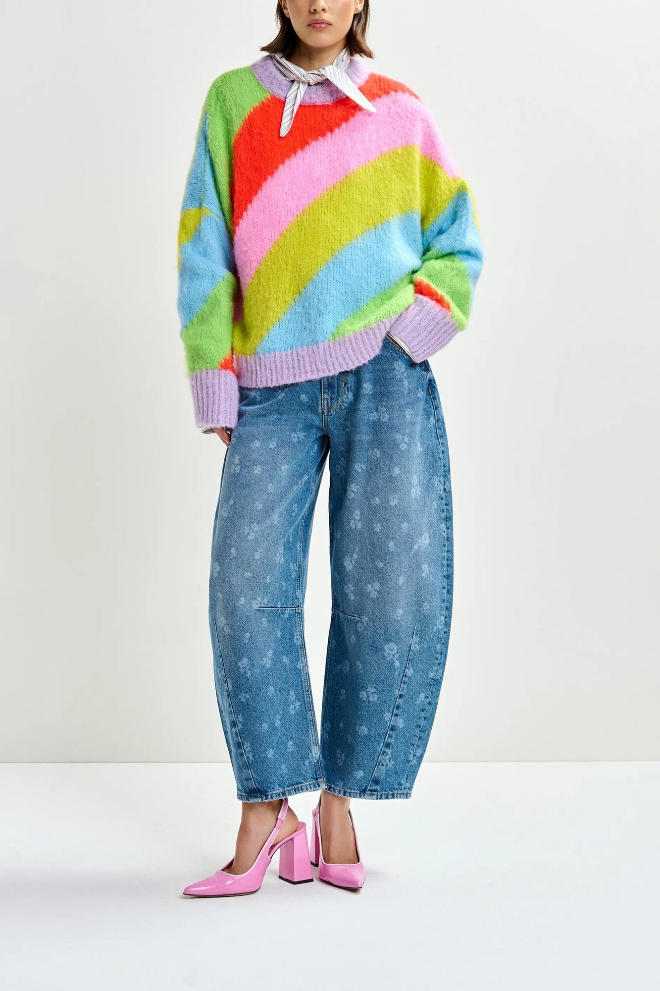 Jolor striktrøje - Combo1 Orange Brulee J1OB