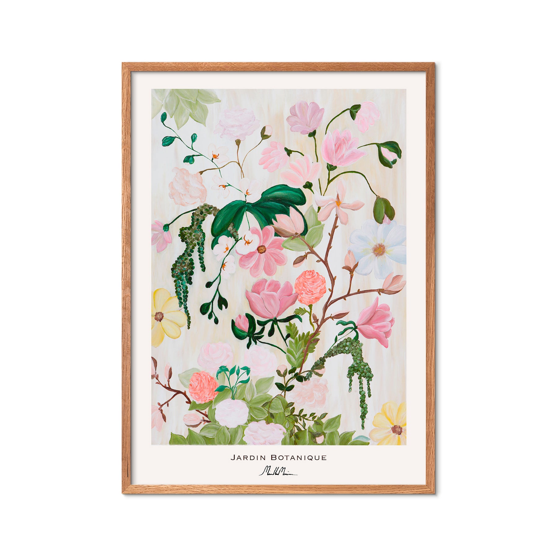 Morais Artworks Jardin Botanique plakat