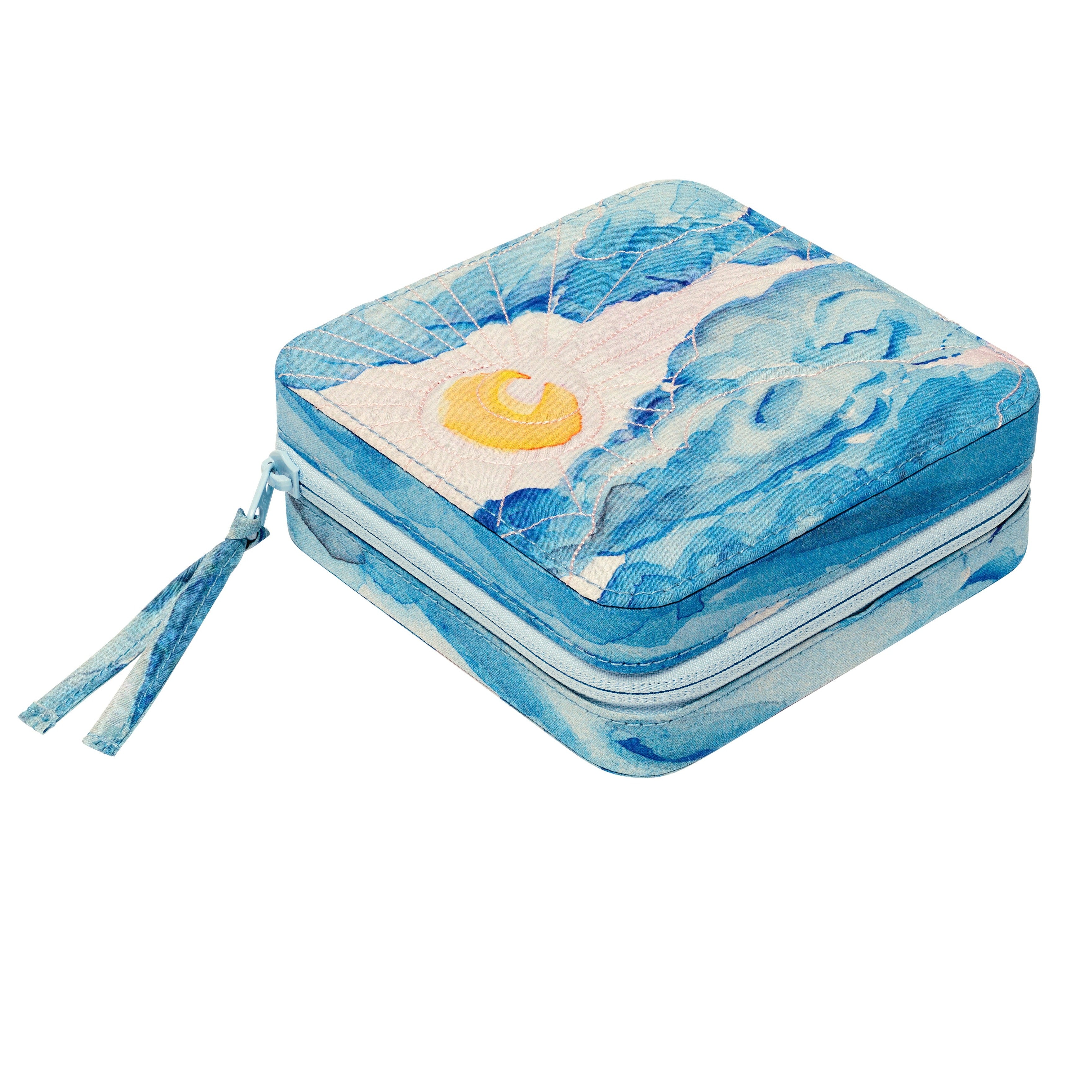 Moonshine Rose smykkeskrin - blå