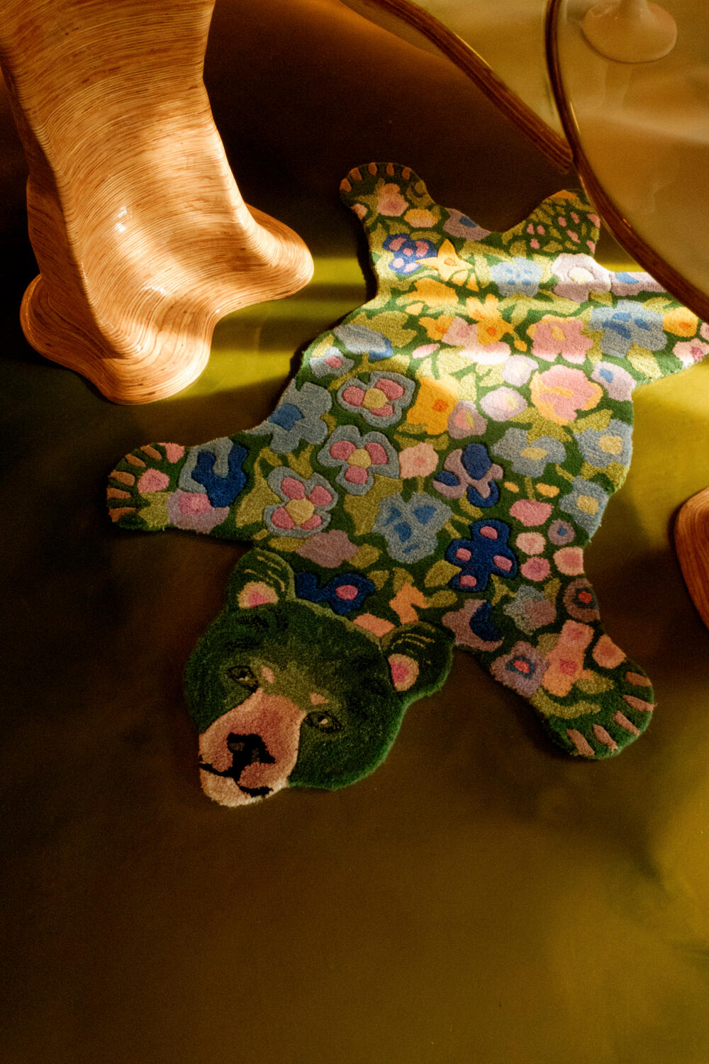 Josie Jardin Bear gulvtæppe, Small - Dessin