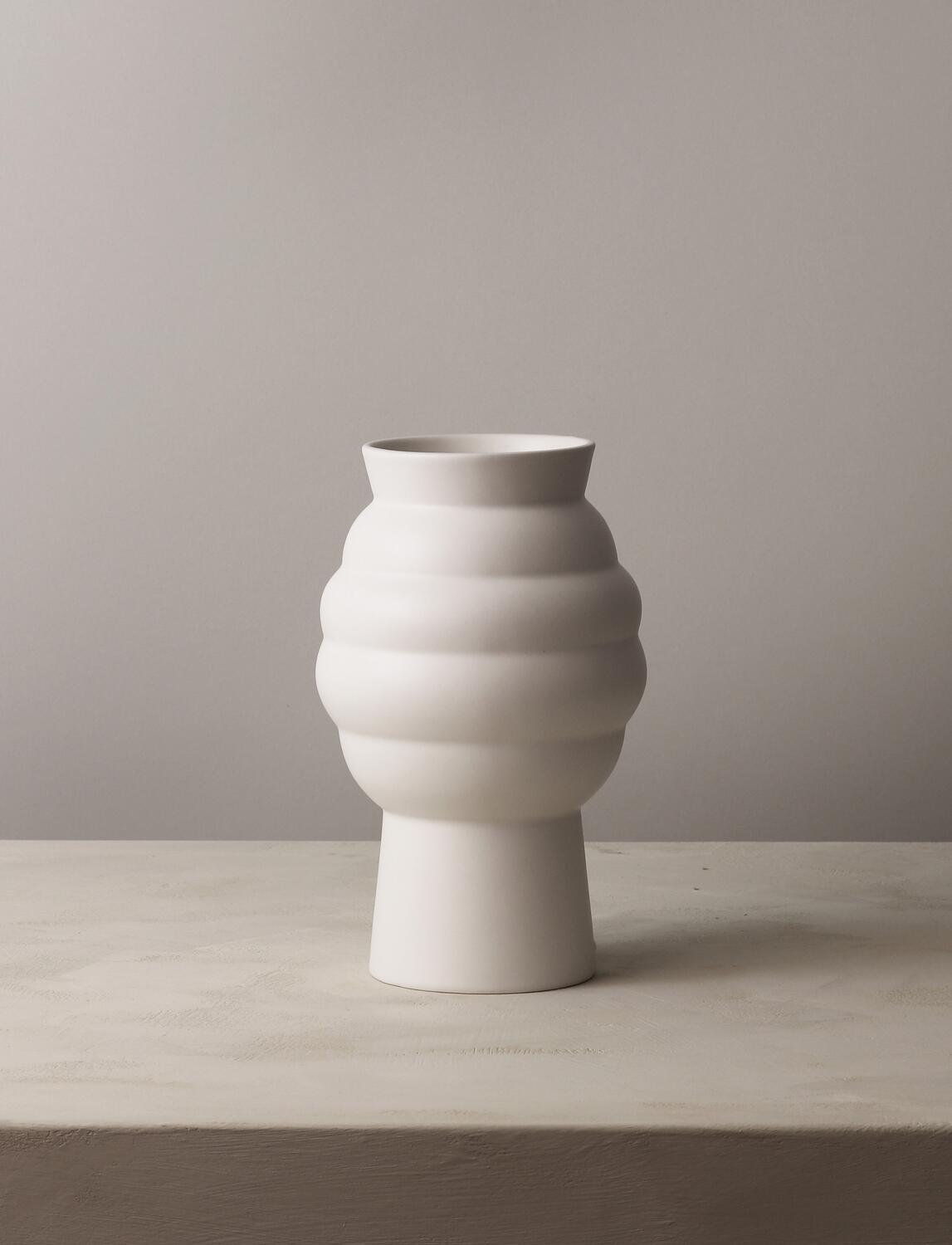 x Tortus Archie vase No2 - hvid