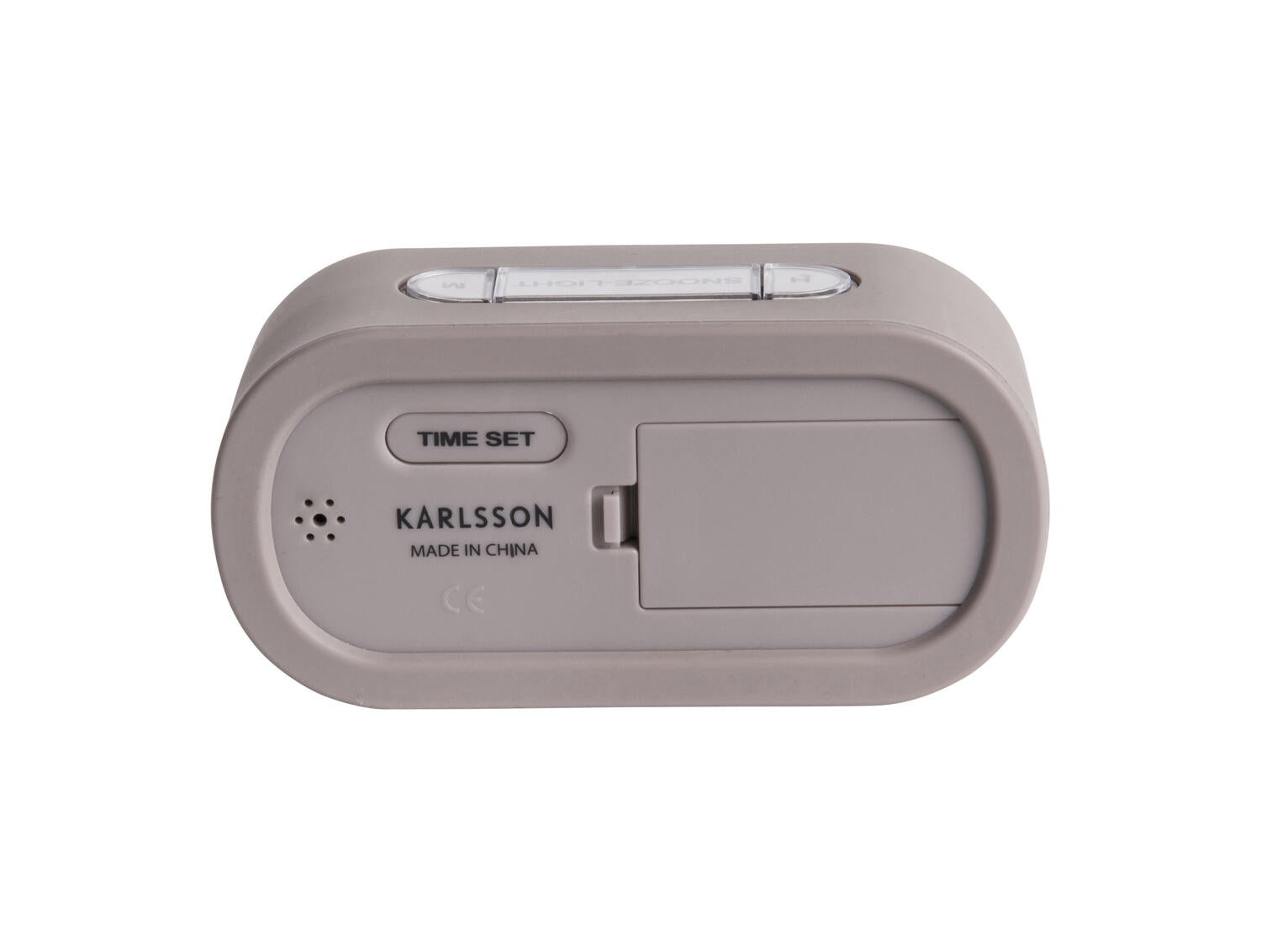 Gummy vækkeur - grå