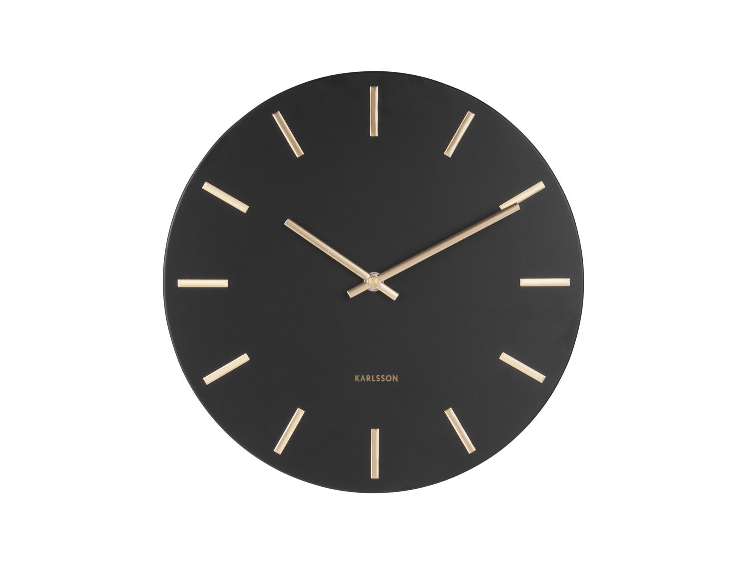 Charm vægur, small - sort