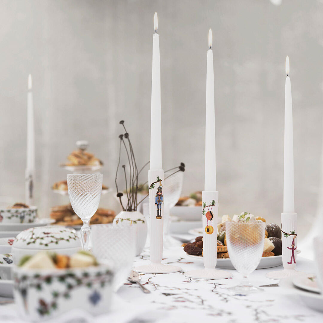 Hammershøi Christmas Lysestage - H12 cm.