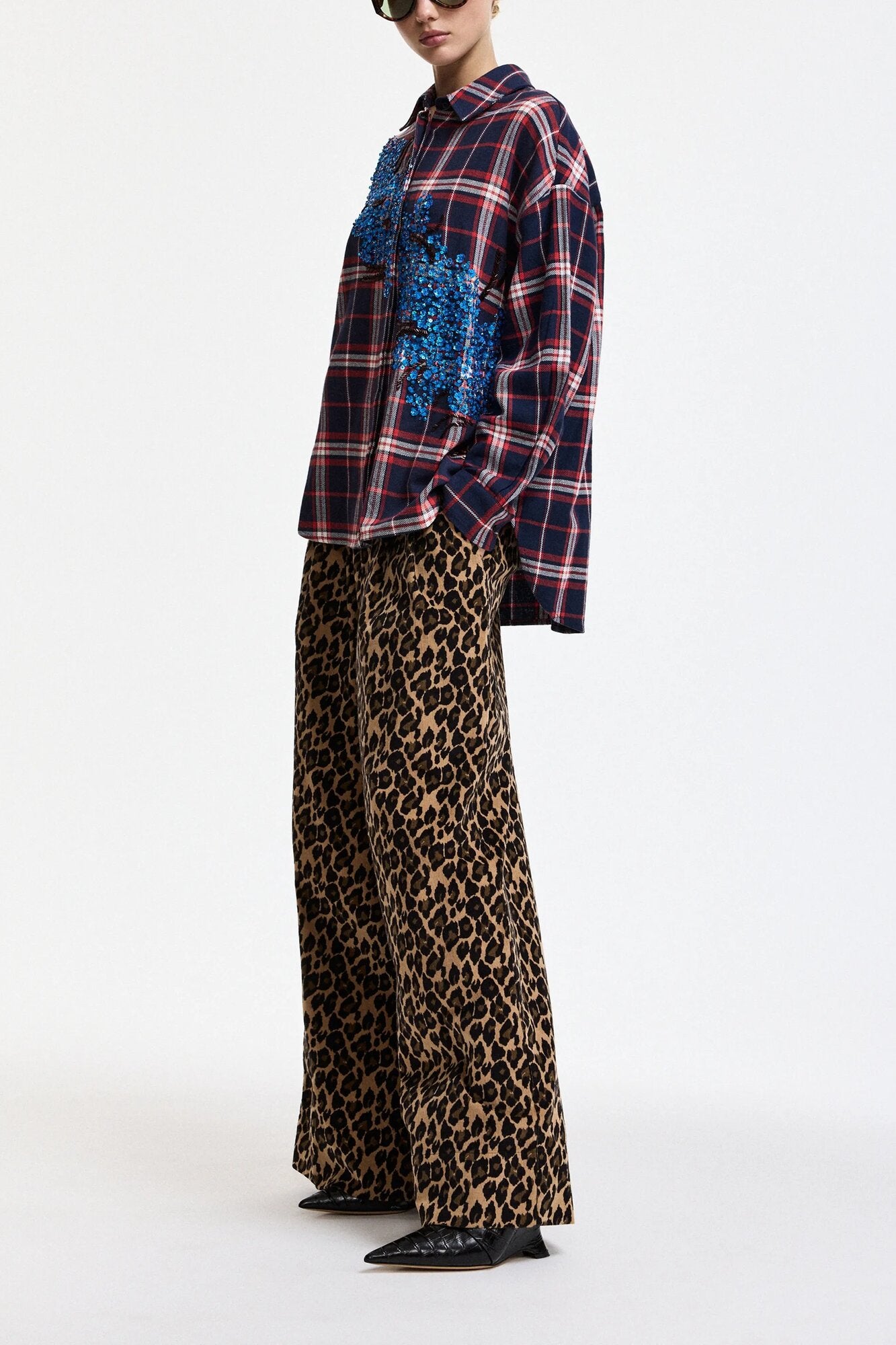 Kelly Oversized bukser – Combo1 Camel Club
